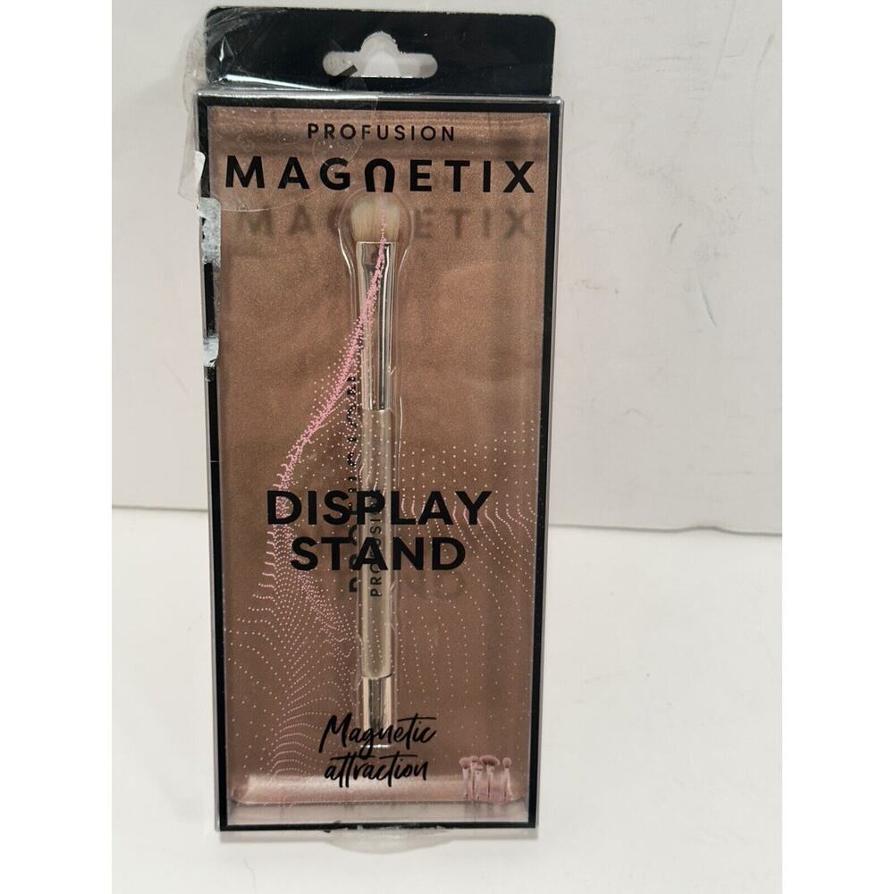 Profusion Cosmetics Magnetix Display Stand and Eyeshadow Brush 2-Piece